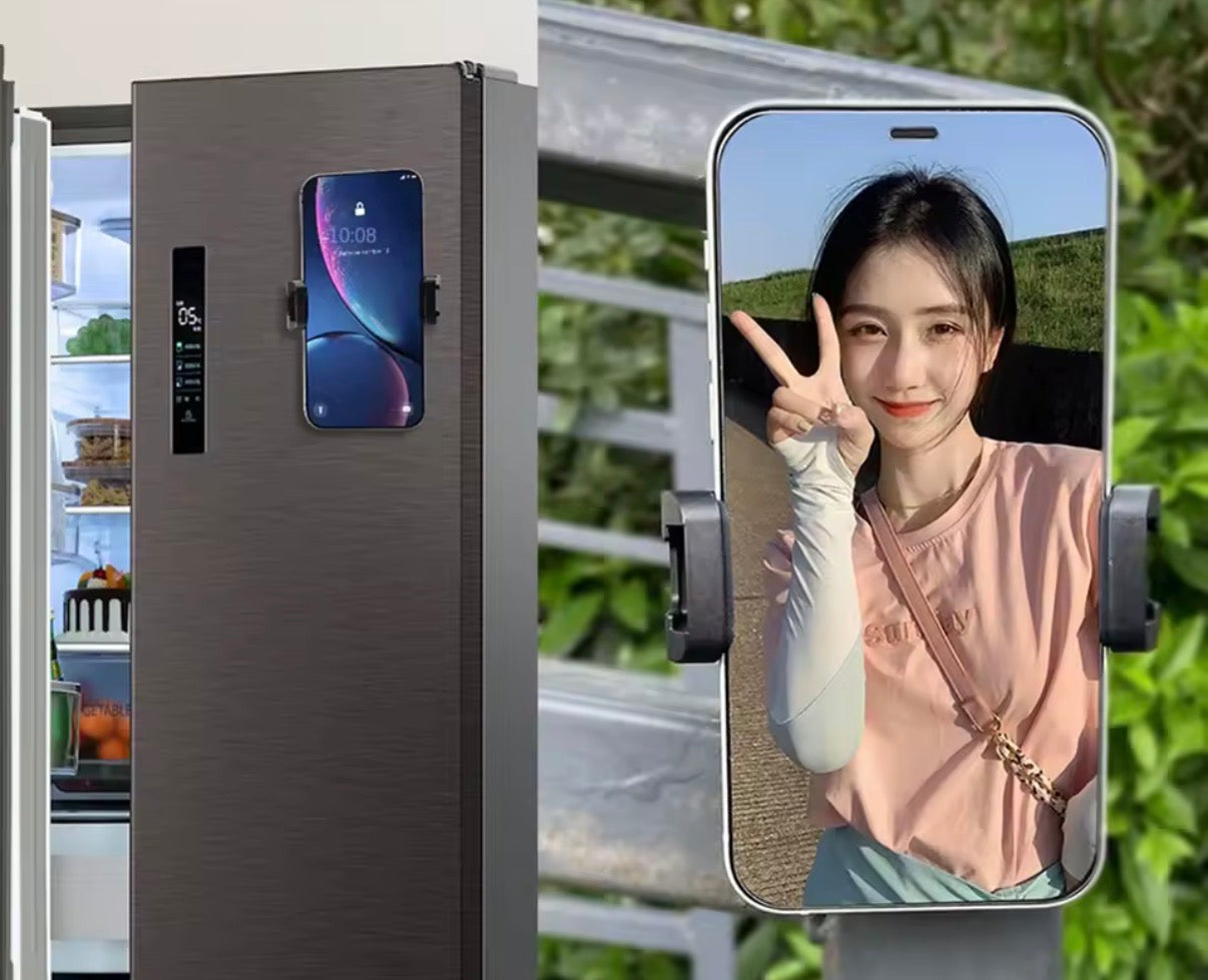 Soporte Magnético para Teléfono – Se Adhiere a Cualquier Superficie Metálica y Mantén tu Celular Seguro